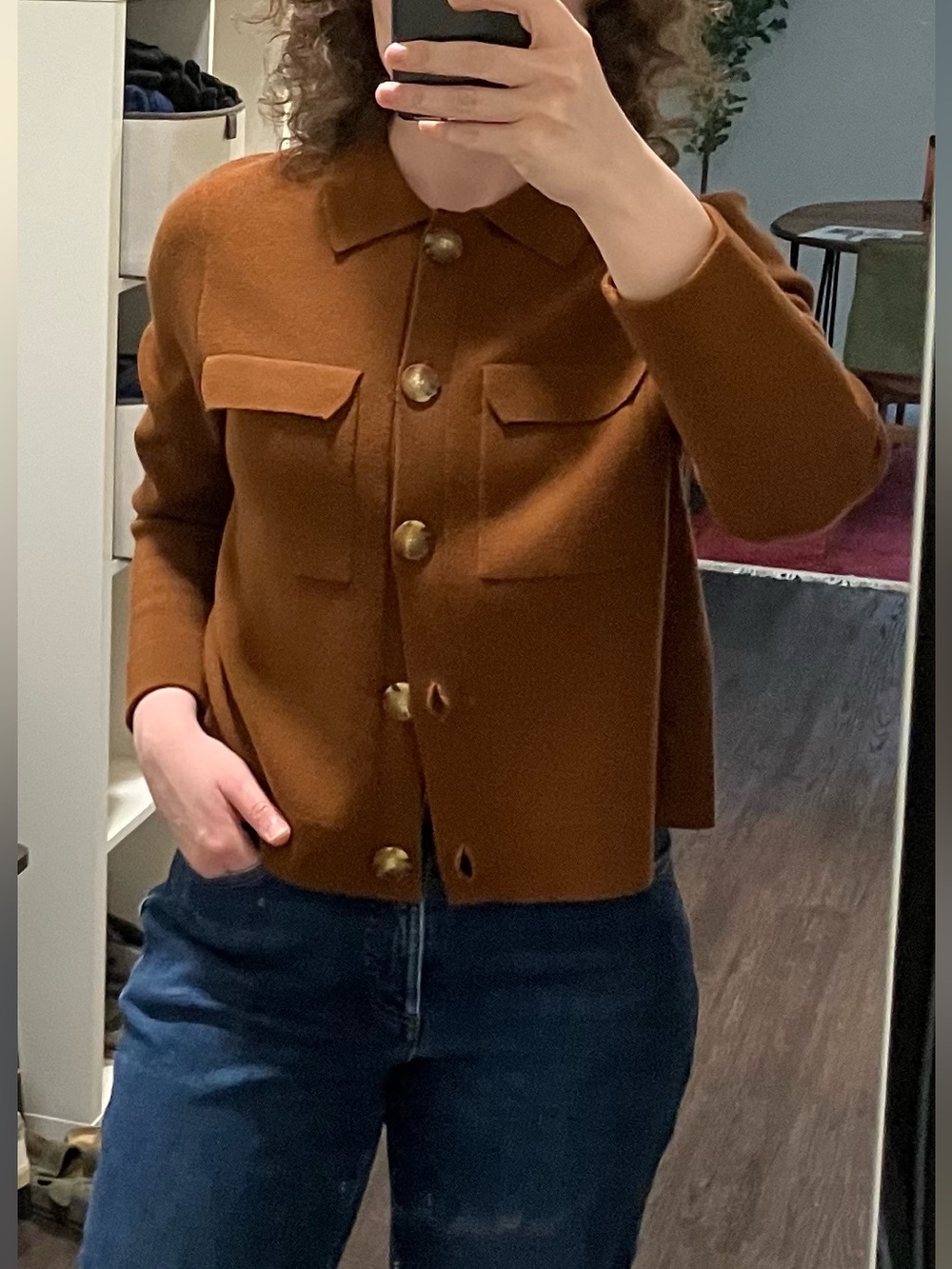 Sezane Betty Cardigan EUC
